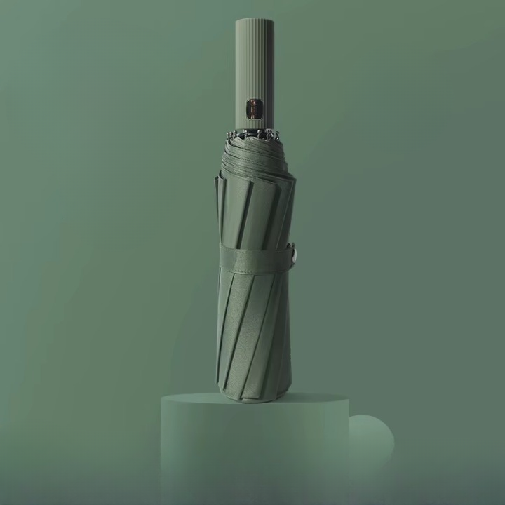 Compact Travel Umbrella with Windproof Design Gray Ghana - CheckNpays