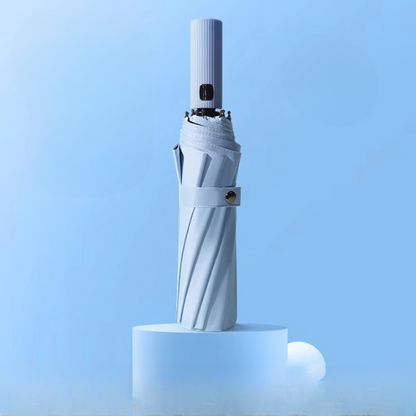 Compact Travel Umbrella with Windproof Design Gray Ghana - CheckNpays