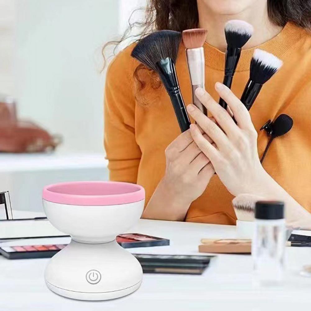 Electric Makeup Brush Cleaner Machine Gentle And Efficient Cleaning USB Powered Electric