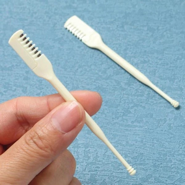Portable Manual Nose Hair Trimmer Stainless Steel, Washable, Safe &amp; Painless