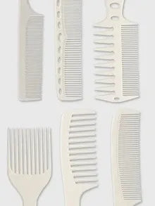 Aimeisi Multifunctional Hair Comb Set 6 Pcs Durable Styling Combs for - CheckNpays
