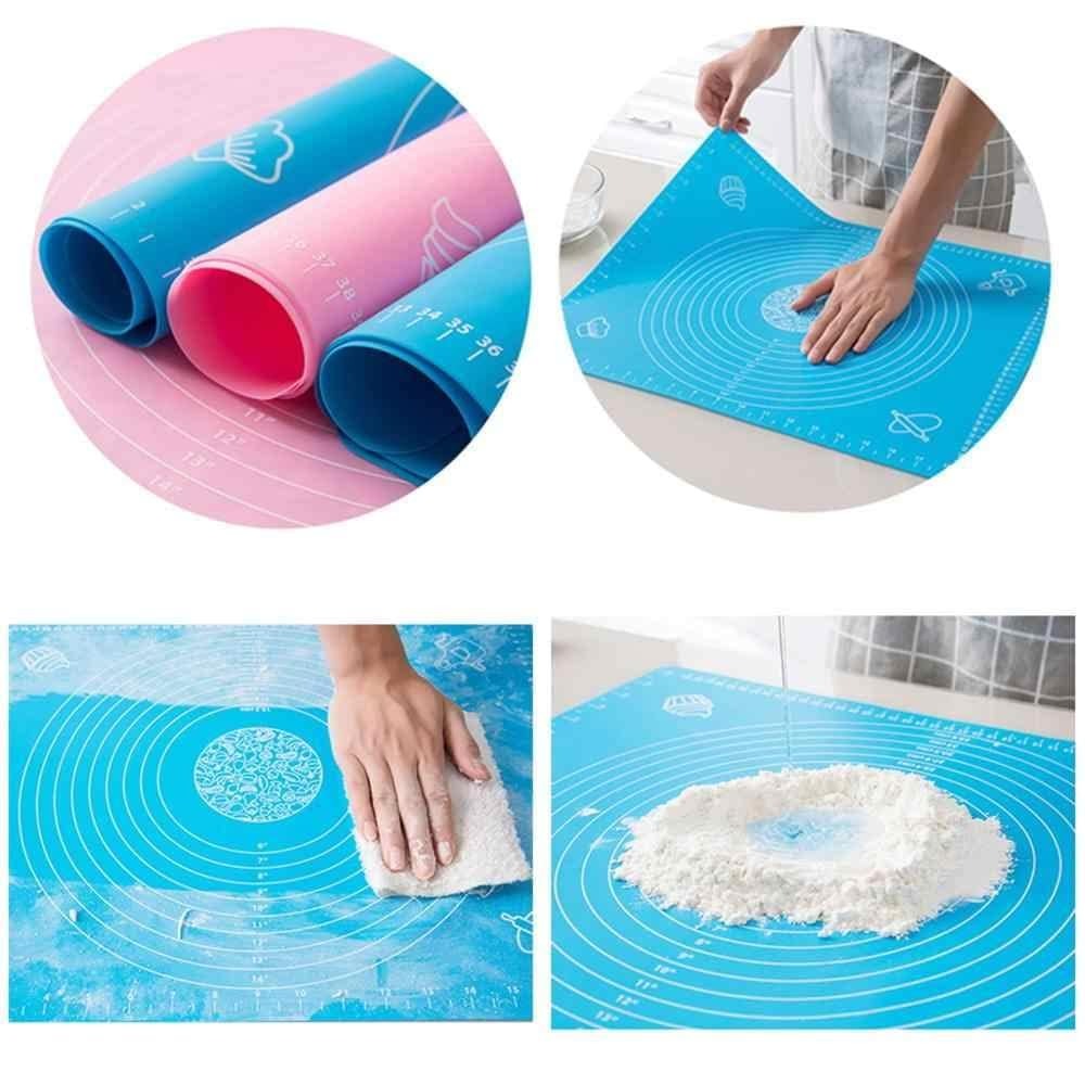 Non-Stick Silicone Baking roti Mat large size With Measurements Heat Resistant Cookie