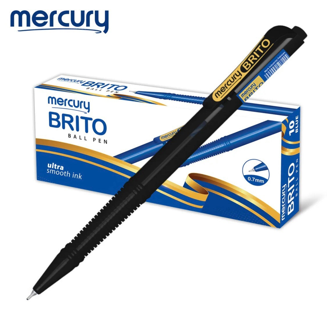 Brito Ball Pen 0.7mm (Pack of 10)