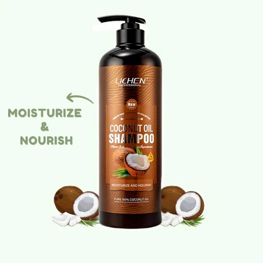 Lichen Hair Shampoo - Lichen Coconut Oil Shampoo, Sulfate Free, Paraben Free,