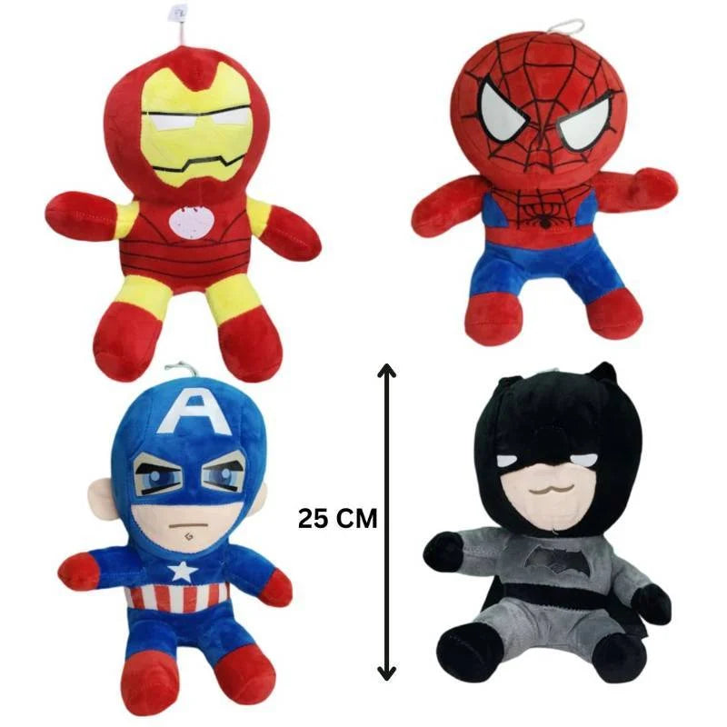 The Avengers Series Soft Spiderman and His Amazing Friends Stuffed Dolls for