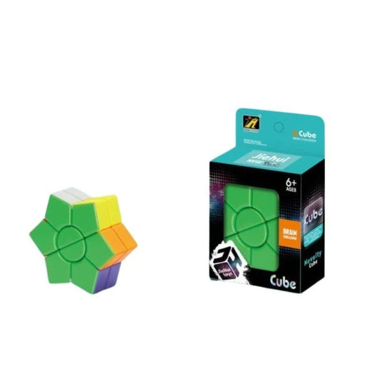Jiehui Flower Cube Artistic Floral-Themed Puzzle Cube with Intricate Design and