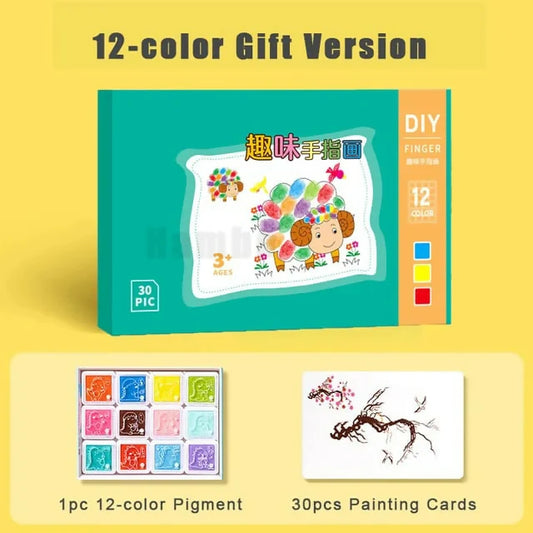 Finger Paintings for Kids | Children's Books | Art Painting Supplies