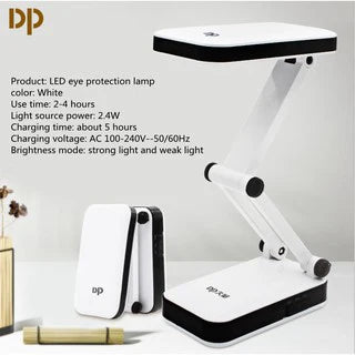 DP Led Light Rechargeable and Fashionable Folding Design SMD LED Desk Lamp