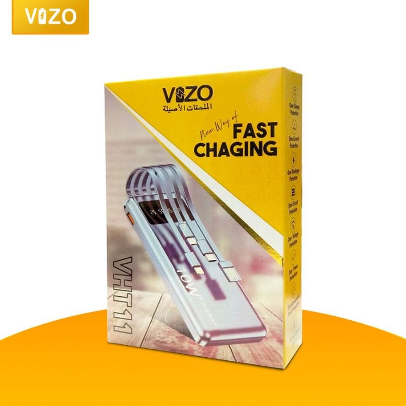 VHT-11 10,000mAh Full-Size Power Bank | Vizo VHT-11 Power Bank For