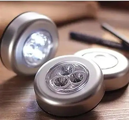 1 PC LED Touch Light Battery Powered Wireless Night Light Stick Tap
