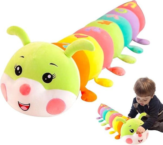 Caterpillar Figures Plush Toy - Stuffed Charm Caterpillar Pillow Toy | Colorful