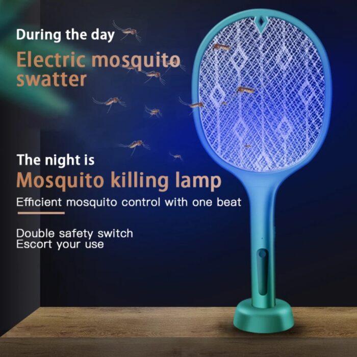 Rechargeable mosquito racket