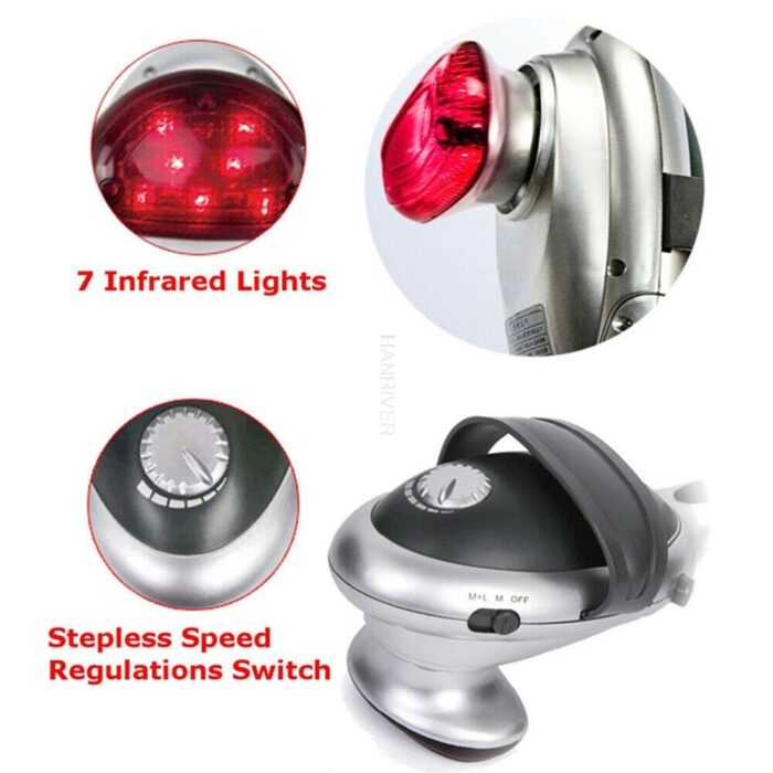 Handheld infrared Massager Electric Body Heated Massager