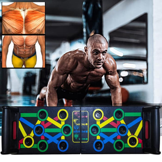 9 in 1 Push Up Board Men &amp; Women Home Gym Body Training Equipment