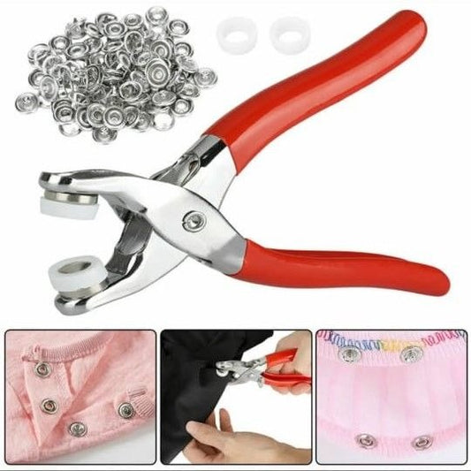 Metal Button Press Tool For All Cloths | Tich Button Press