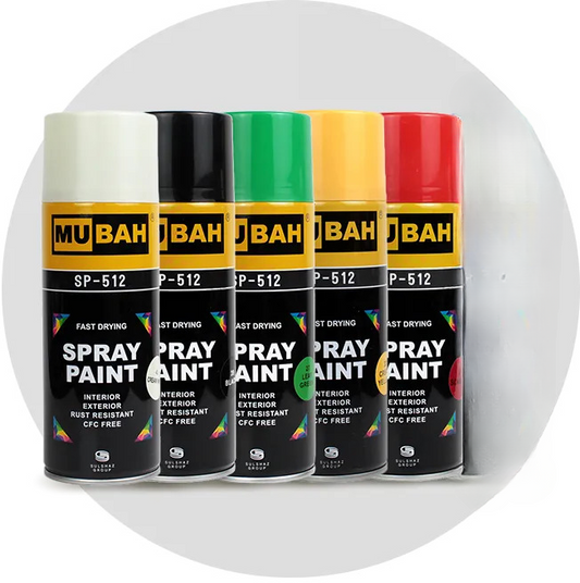 MUBAH Color Spray 300g Quick-Dry, Fade-Resistant, Smooth Finish Color Spray for