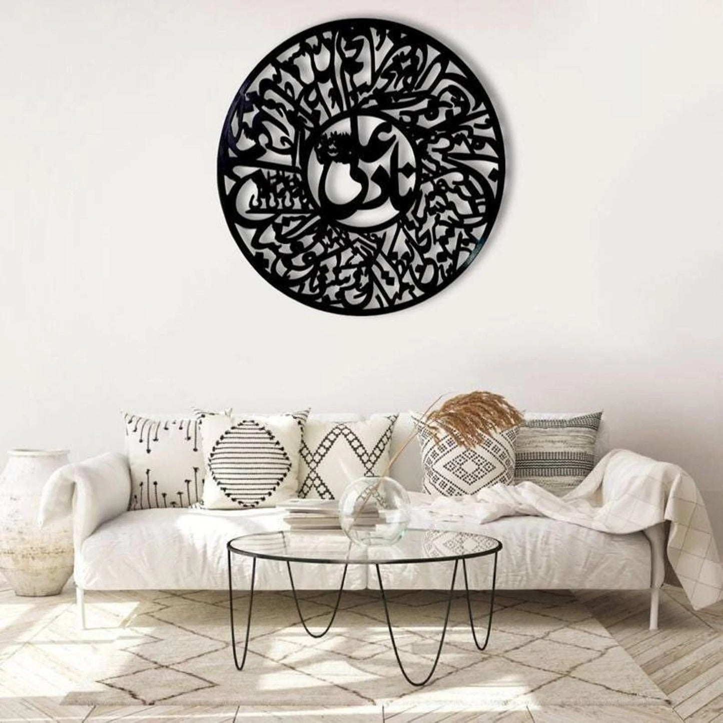 3D Calligraphy Nad-e-ali large Size | Islamic Wall Art | Nad-e-ali Frame