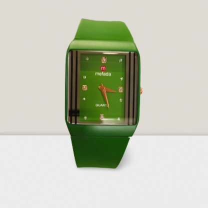 Stylish Waterproof Rubber Strap Watch Sporty &amp; Durable Design Water Proof - CheckNpays