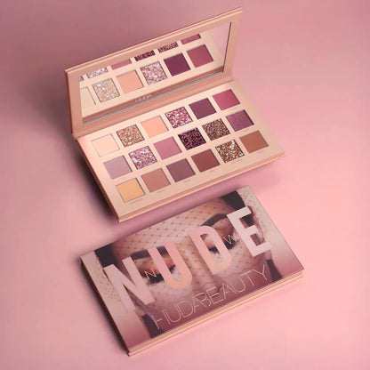 HUDA Beauty Nude Eyeshadow Palette (18 Colors Eyeshadow Palette)
