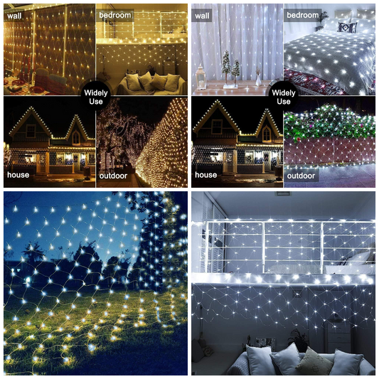 Net Outdoor Mesh Fairy Light For Decoration Waterproof 1.5x1.5 meter Direct electric