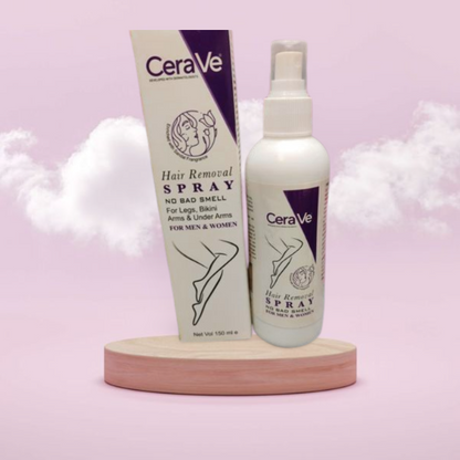 Cereve Hair Removal Spray for Women Fast, Painless Hair Removal for