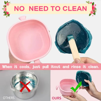 Portable Silicone Wax Warmer / Wax Heater Machine Hot Pot Hot