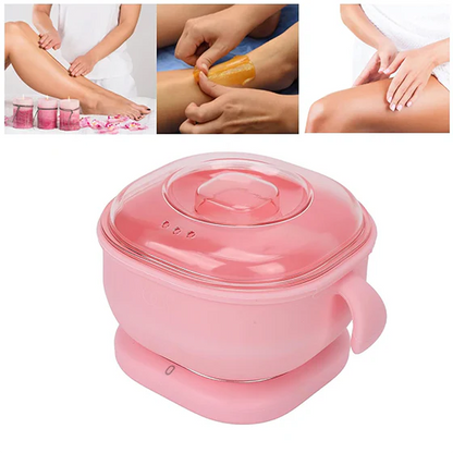 Portable Silicone Wax Warmer / Wax Heater Machine Hot Pot Hot