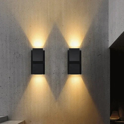 K Shaped Double Led Two Side Waterproof LED Outdoor Light | Wall