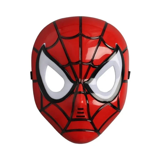 LED Glowing Superhero Light Spider Man Mask Children's Cartoon Mask Spider-man Toy