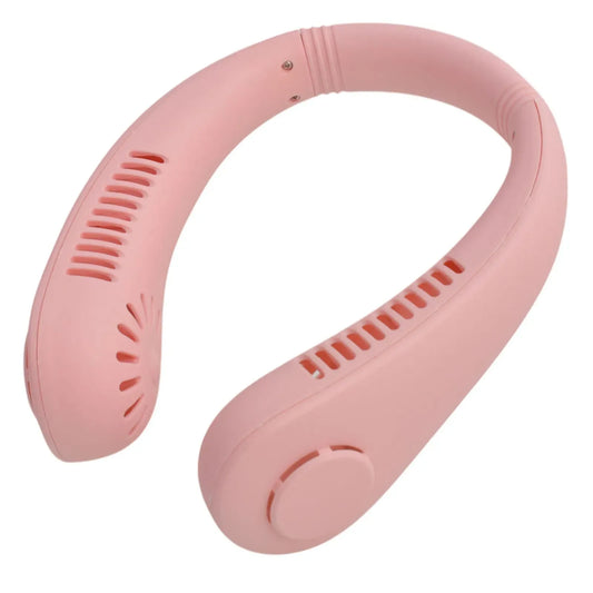 X5 Leafless Hanging Neck Fan with Adjustable Neck Band - Portable Rechargeable