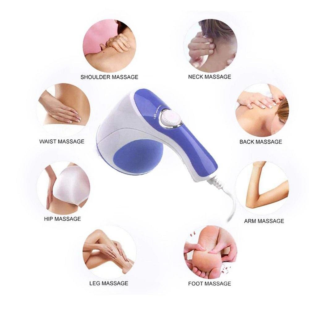 4 in 1 Relax &amp; Spin Tone Vibration Electric Massager /
