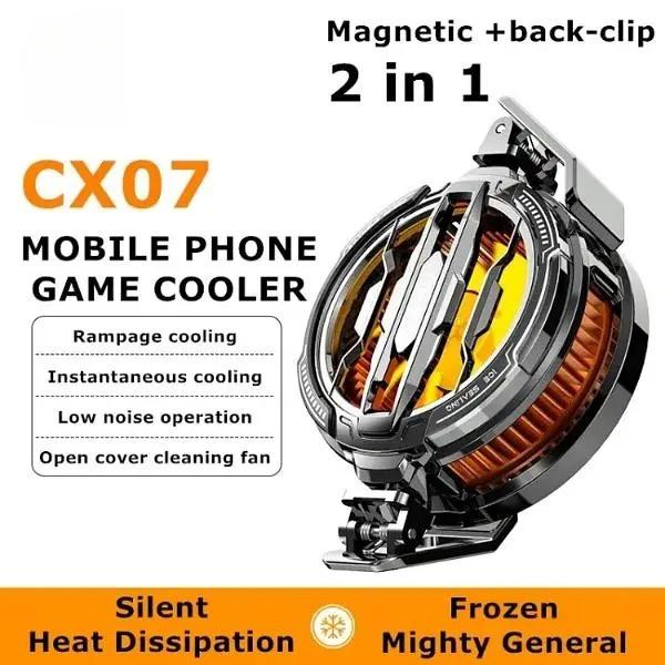 CX07 mobile phone radiator | Mobile Cooling Rediator Fan - 15W Semiconductor