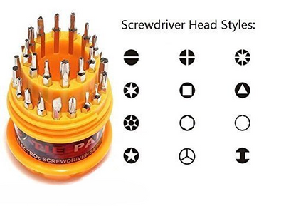 Universal Precision Screwdriver Bit Set | Multi tool Screw driver Kit Maintenance