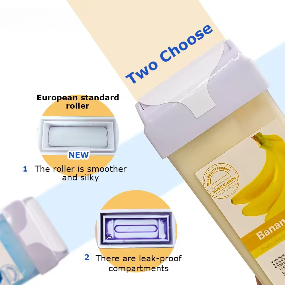 Refill Wax for Women, Roll On Wax Refill for Hair Areas of