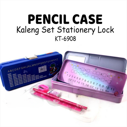 Character Set Tin Pencil Box | Pencil Case for boys and girls