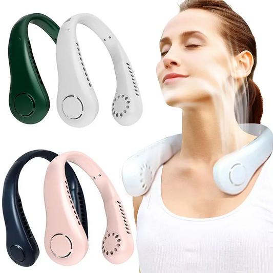 Arctic Air Hanging Neck Fan High Wind 3 Speed Adjustable USB Charging