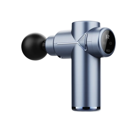 4 in 1 Multi-Function Vibration Massage Gun Professional Ultra Quiet Pain Relief