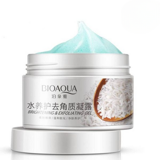BIOAQUA Brightening &amp; Exfoliating Rice Gel Face Scrub 140g