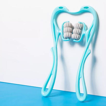 Manual Neck Massager For Cervical pain, deep Tissue | Handheld Massager Tool