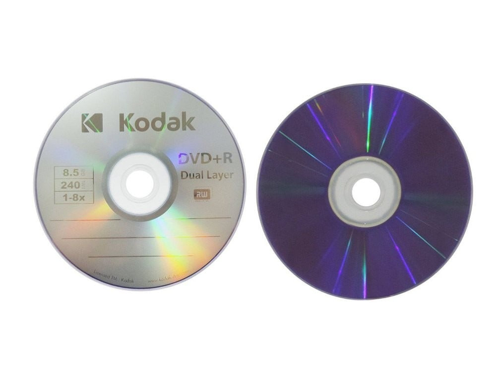 Kodak, DVD+R DL Blank Discs, Pack of 50-DiscsKodak, DVD+R DL Blank Discs