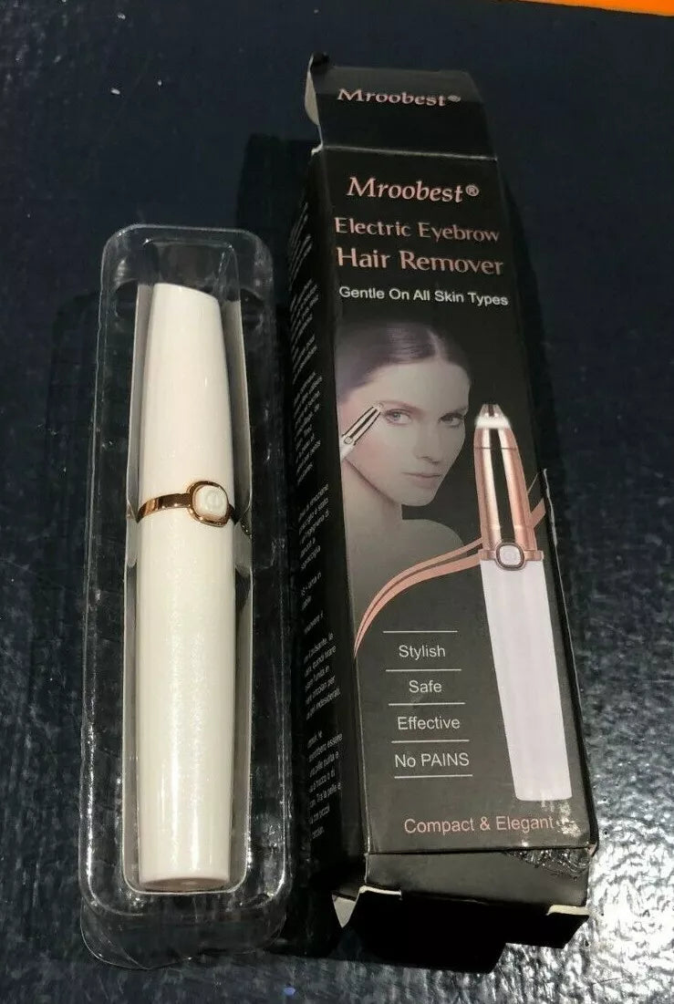 (NW000352) Mroobest Electric Eyebrow Hair Remover Gentle on all Skin Stylish No