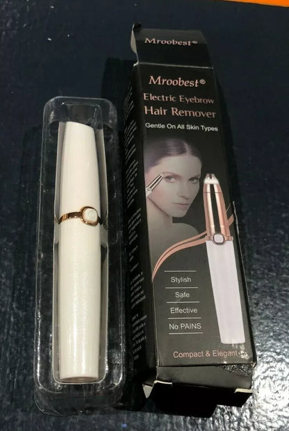 (NW000352) Mroobest Electric Eyebrow Hair Remover Gentle on all Skin Stylish No