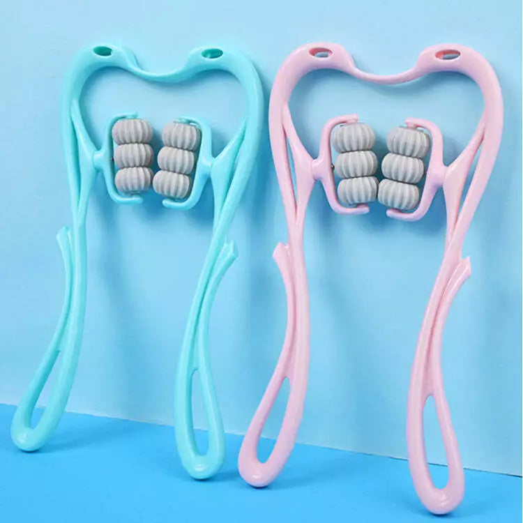 Manual Neck Massager For Cervical pain, deep Tissue | Handheld Massager Tool