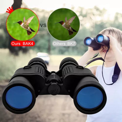 100x180 High Power Auto Focus Binoculars BAK4 Hunting Monoculars Night Vision (Random