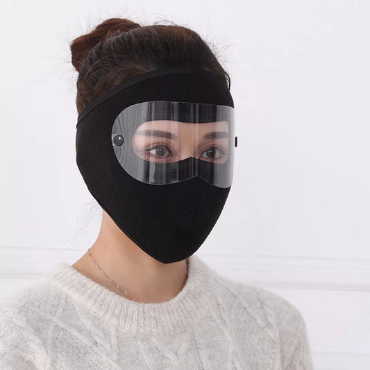 Windproof Anti Dust Full Face Masks Cycling Ski Breathable Masks Eye HD