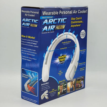 Neck Fan Personal Air Cooler 3 Speed Hand Free Neck Fan(random color