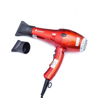 ( red color ) Shinon Hair Dryers Salon Home Used Professional Blow