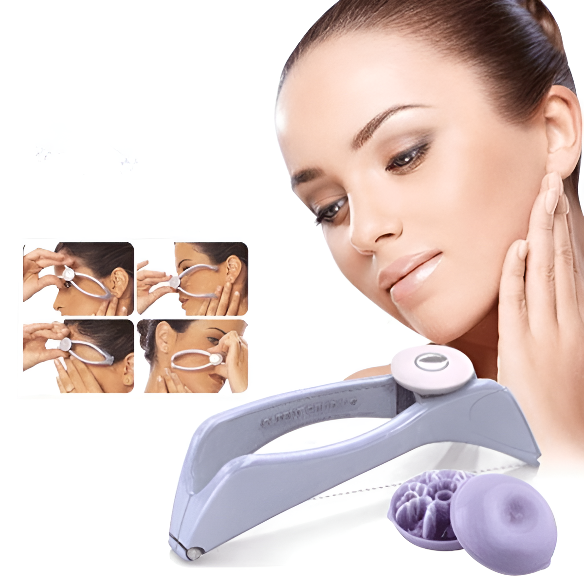 Sildne Face and Body Hair Threading System | Hair Remover trimmer tool