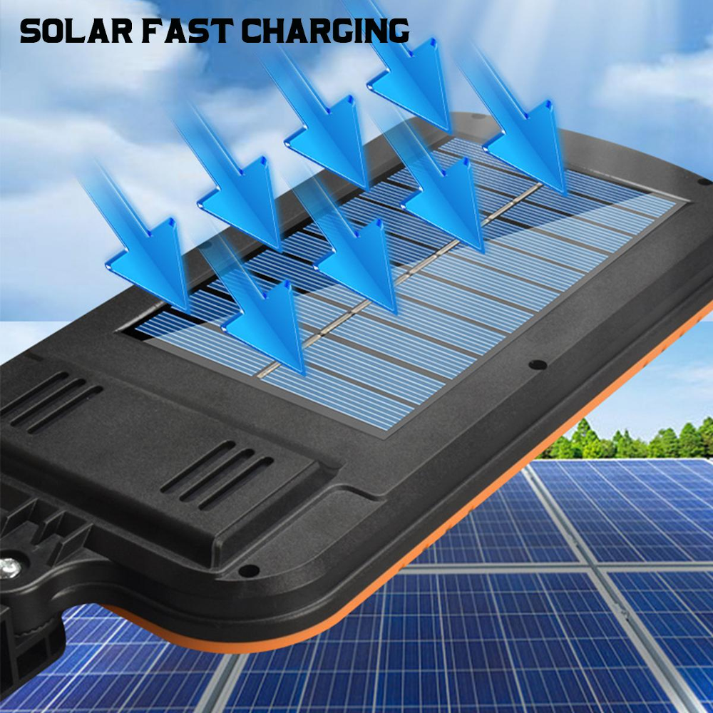 Solar Street COB Light With Sensor ZB-150B | Motion Sensor Security Streetlights