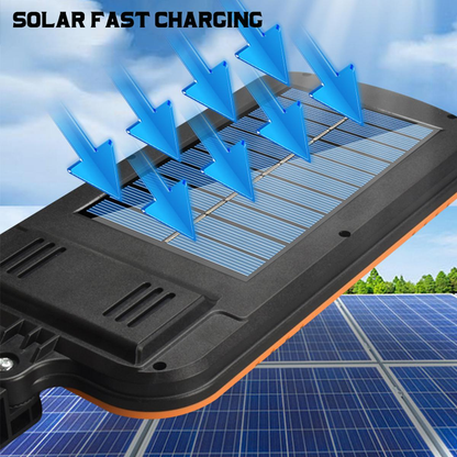 Solar Street COB Light With Sensor ZB-150B | Motion Sensor Security Streetlights